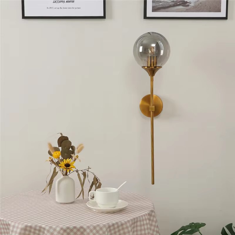 Slim LED Wall Light with Warm White Glow