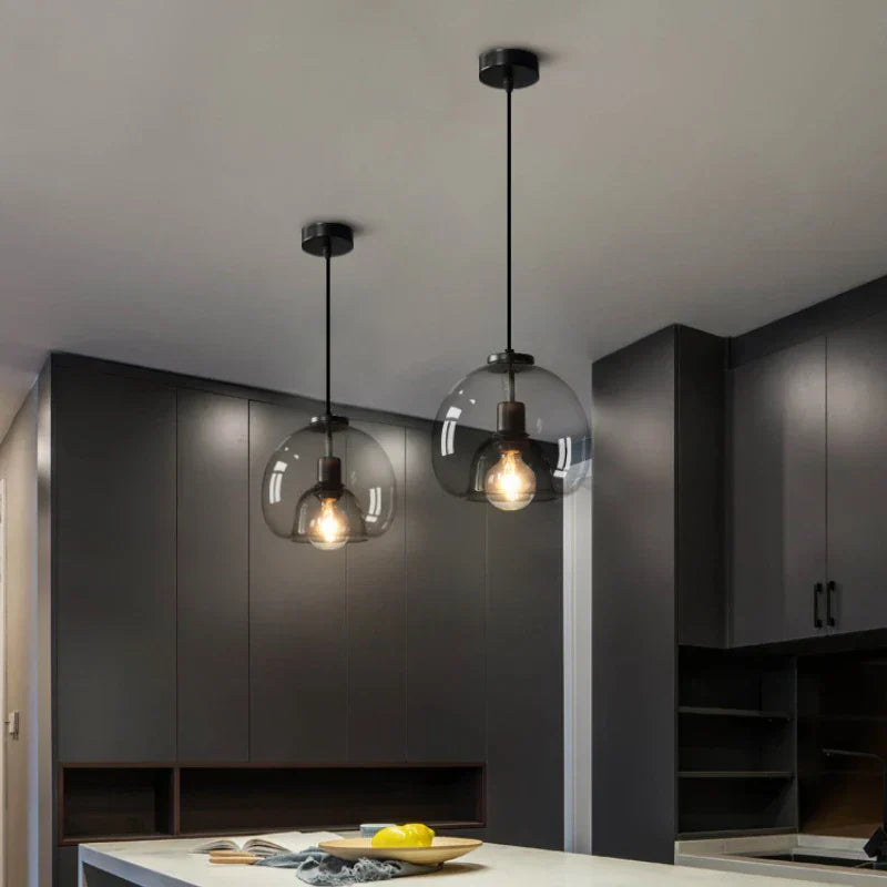 Elegant Glass Pendant Lighting Fixture