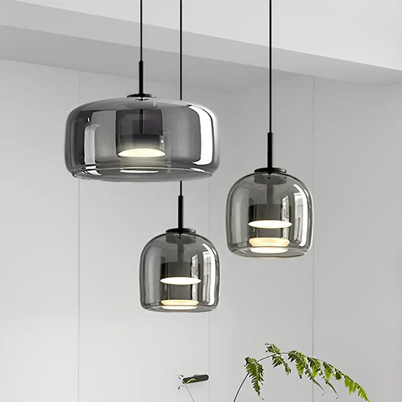 Luxurious Glass Drop Pendant Light
