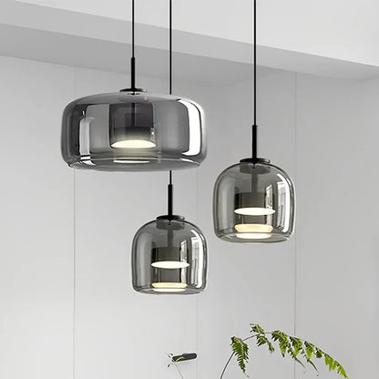 Luxurious Glass Drop Pendant Light