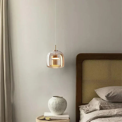 Transparent Glass Pendant Lamp