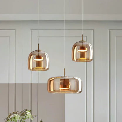 Transparent Glass Pendant Lamp