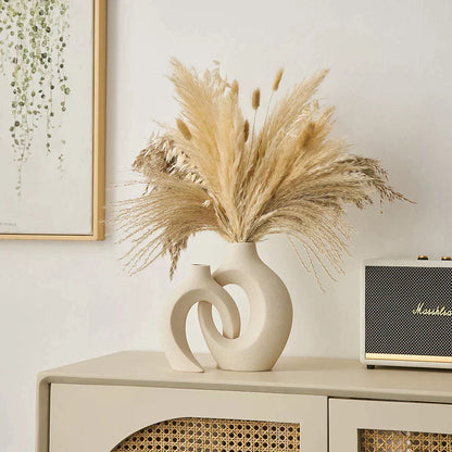 Simple White Ceramic Vase