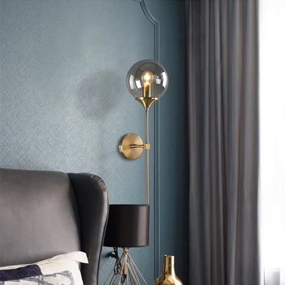 Slim LED Wall Light with Warm White Glow