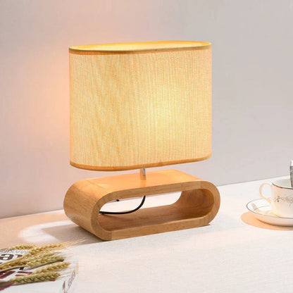 Rustic Wood Table Light – Natural and Handcrafted