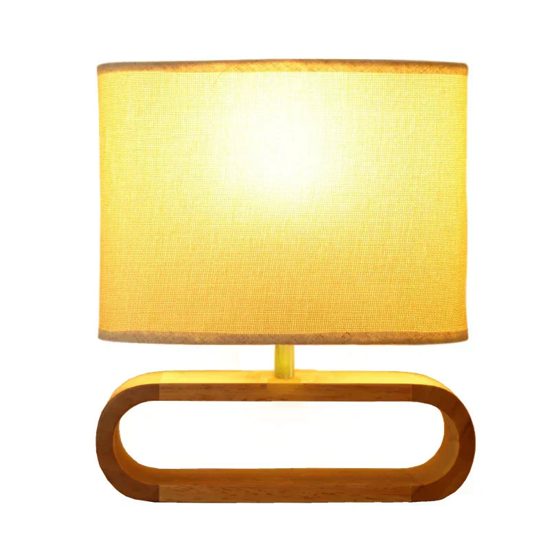 Rustic Wood Table Light – Natural and Handcrafted