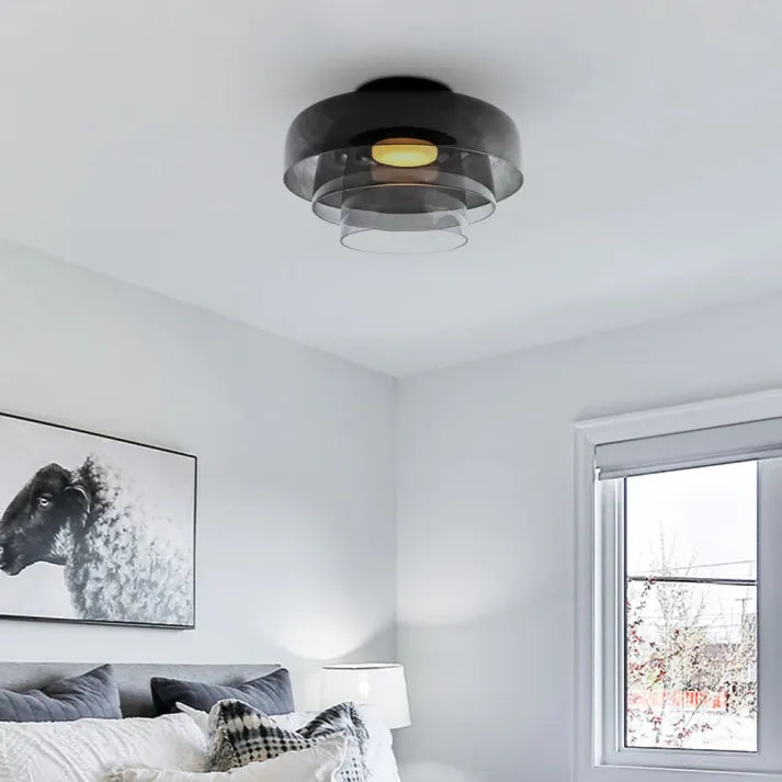 Elegant Clear Glass Pendant Light