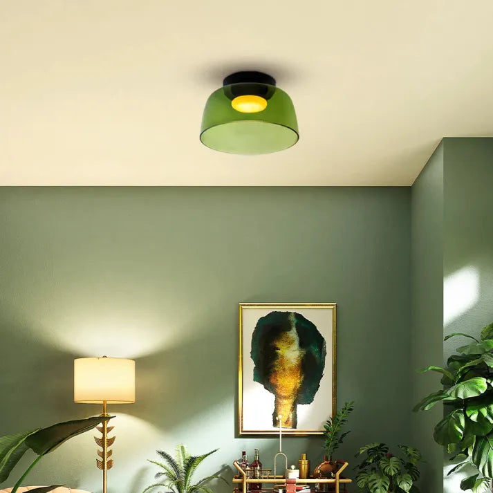 Elegant Clear Glass Pendant Light