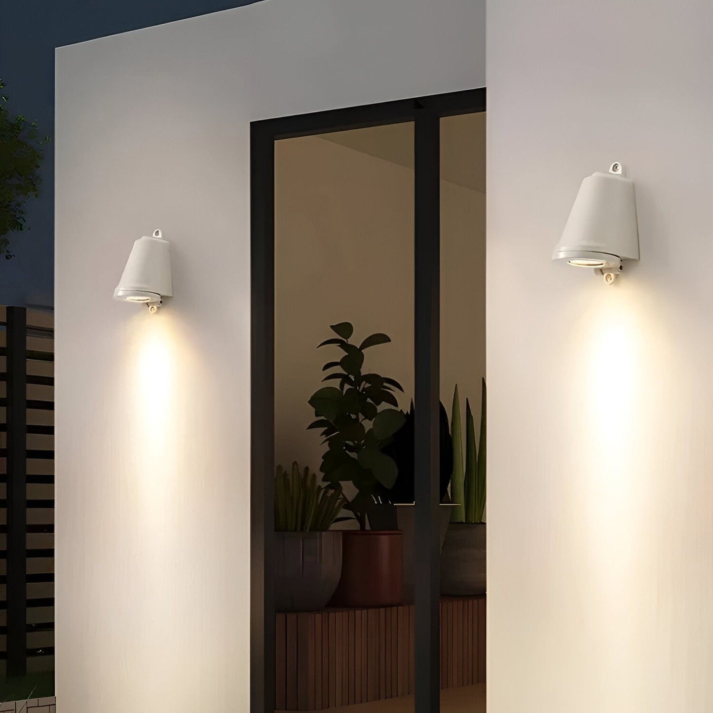 Sleek Modern Outdoor LED Wall Light