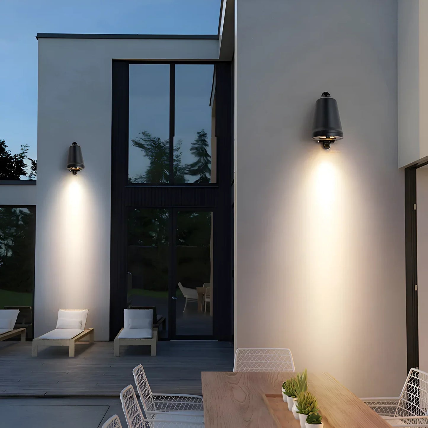 Sleek Modern Outdoor LED Wall Light