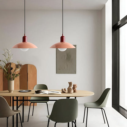 Industrial Chic Metal Pendant Lamp