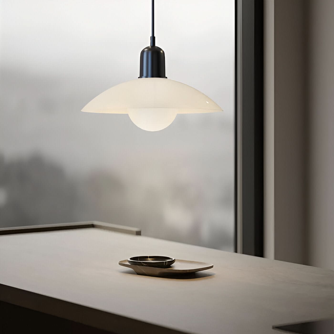 Industrial Chic Metal Pendant Lamp