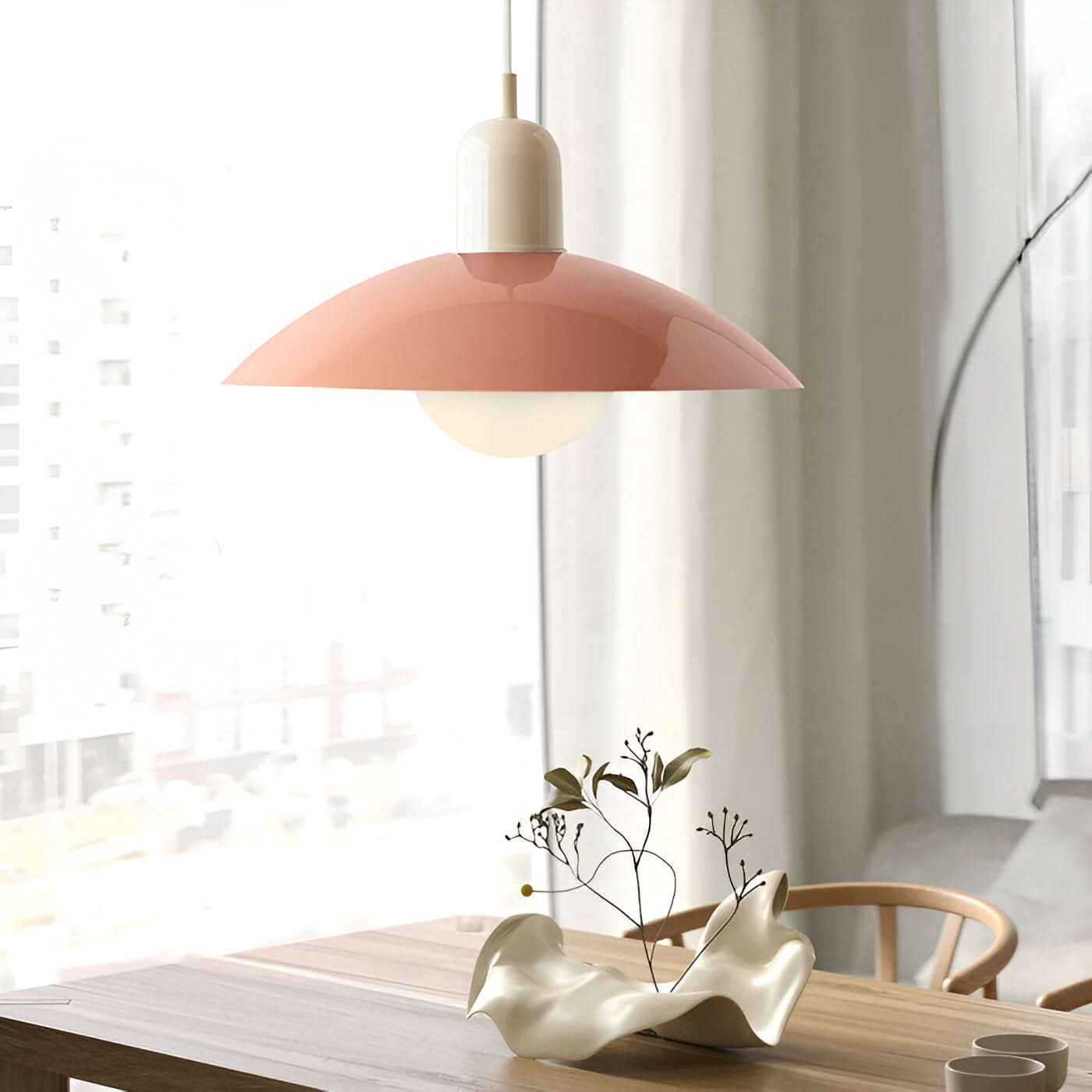 Industrial Chic Metal Pendant Lamp
