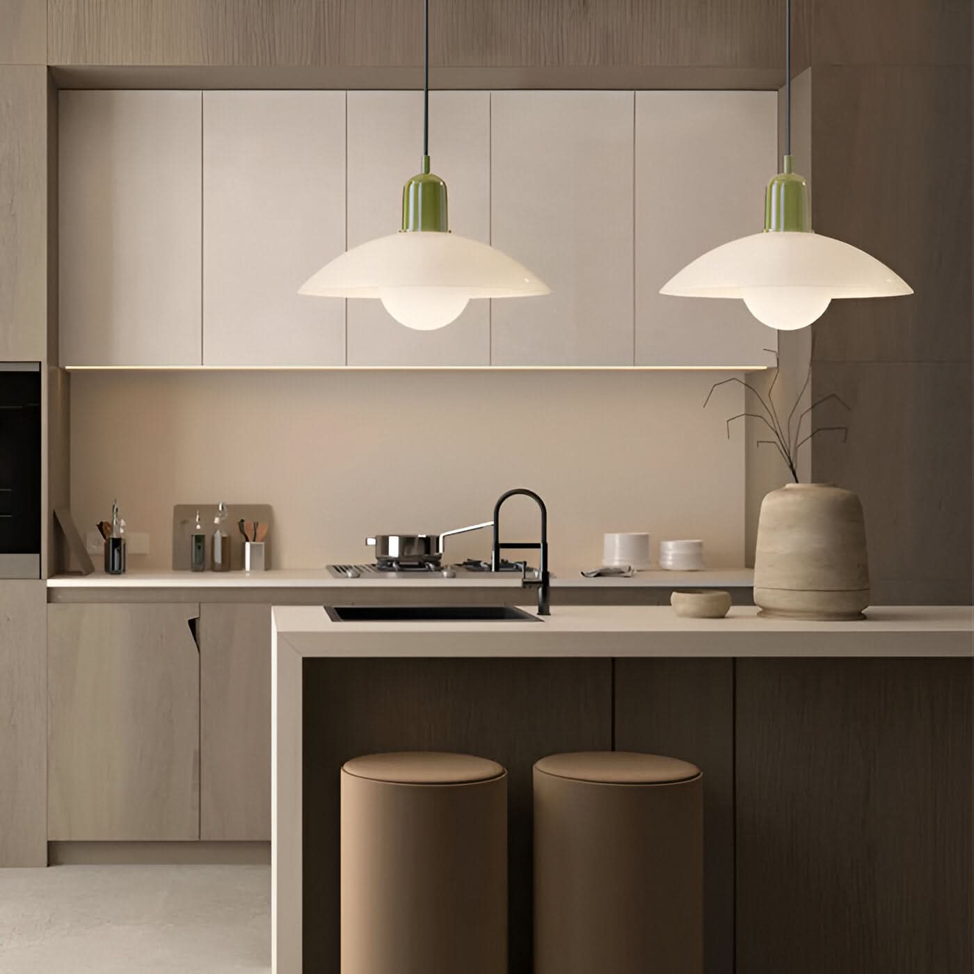 Industrial Chic Metal Pendant Lamp