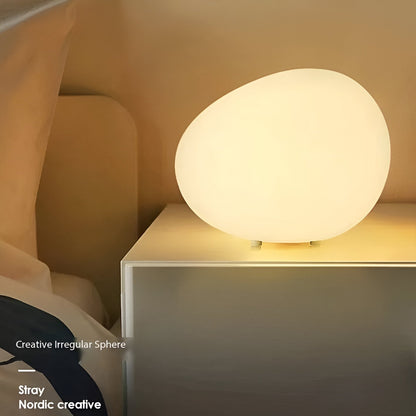 Simple Nordic Round Metal Desk Lamp