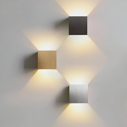 Slim LED Wall Light with USB and Dual Color