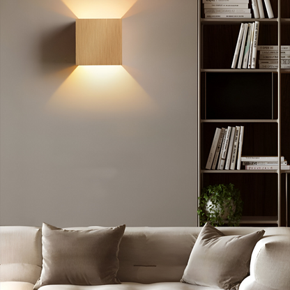 Slim LED Wall Light with USB and Dual Color