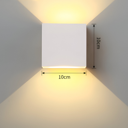 Slim LED Wall Light with USB and Dual Color