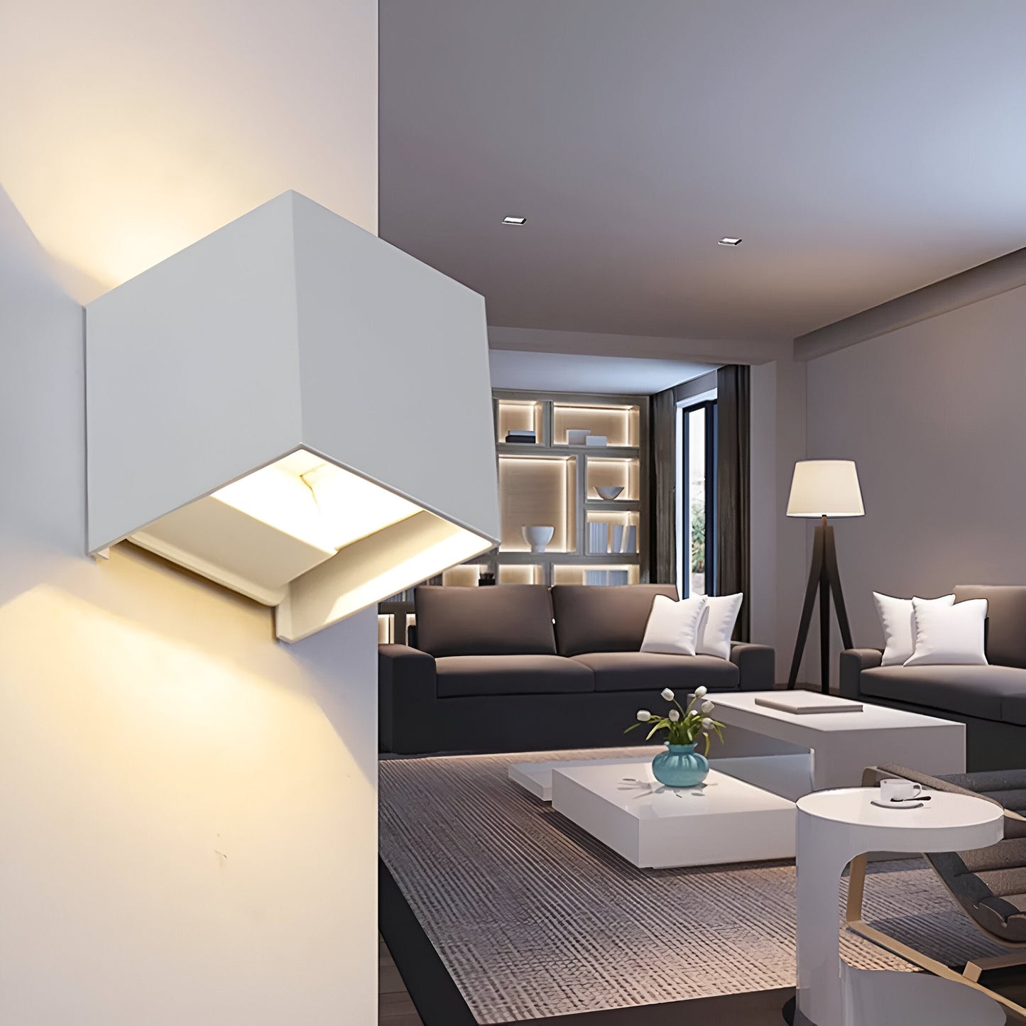 Simple LED Dimmer Wall Light Nordic Style