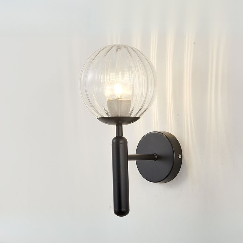 Simple Scandinavian Round Wall Light - Fesara