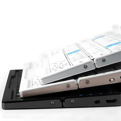 NovaFold | Sleek Portable Bluetooth Keyboard with Magnetic Stand 2
