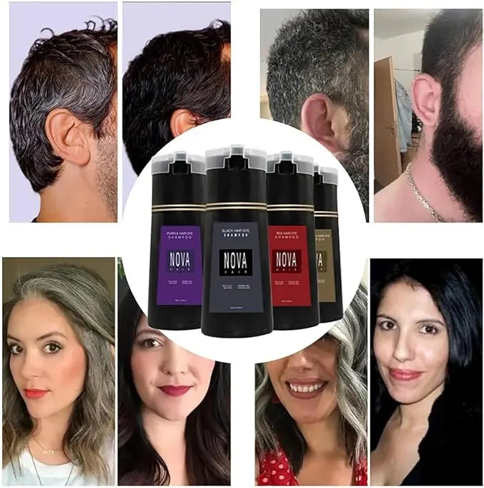 NovaGlow | Quick Refreshing Instant Color Shampoo for All Hair Types 7