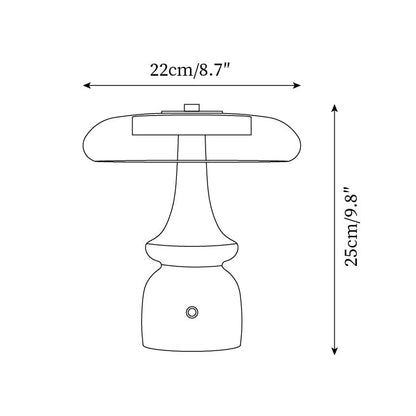 Sleek Table Lamp Simple Style Warm Lighting
