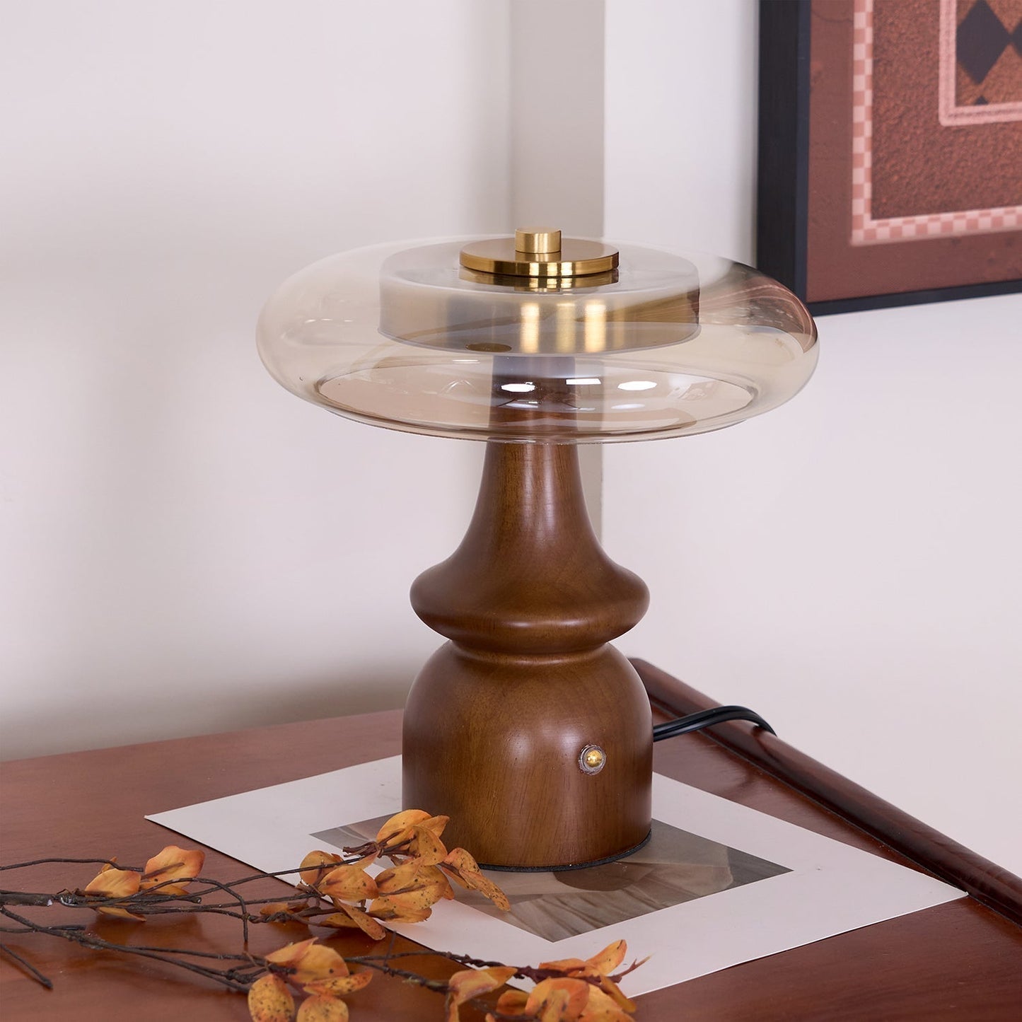 Sleek Table Lamp Simple Style Warm Lighting