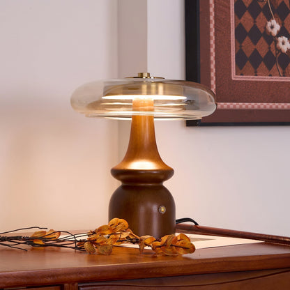 Sleek Table Lamp Simple Style Warm Lighting - Fesara