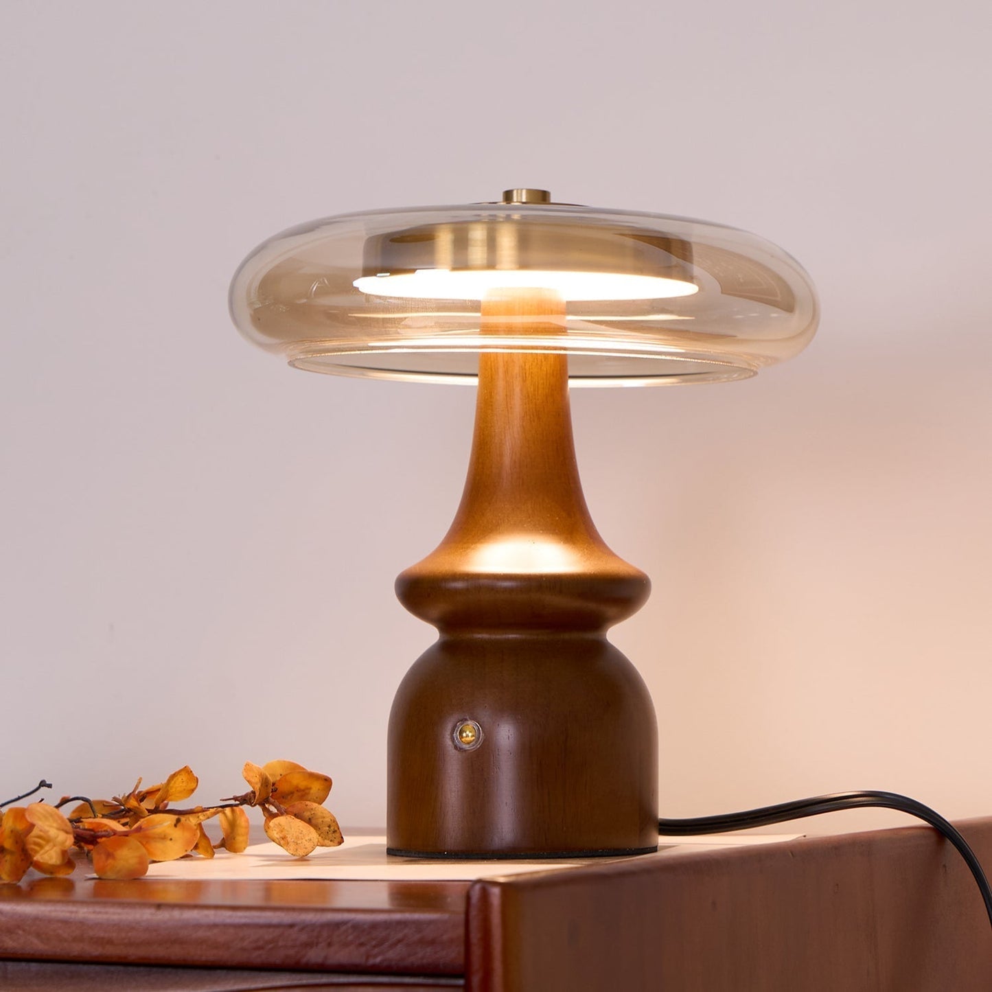 Sleek Table Lamp Simple Style Warm Lighting