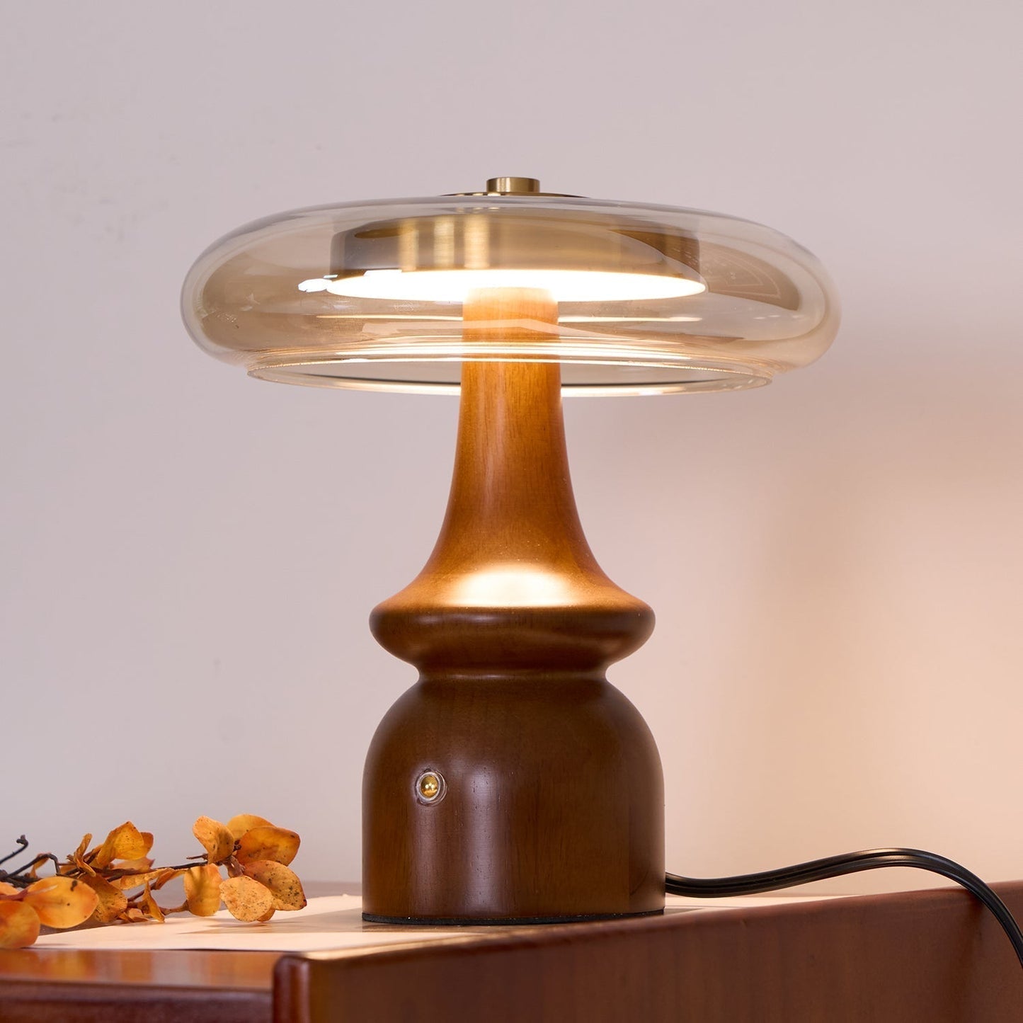 Sleek Table Lamp Simple Style Warm Lighting