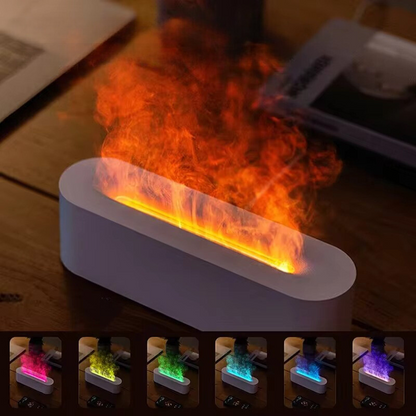 Colorful LED Aroma Diffuser USB Humidifier Lamp