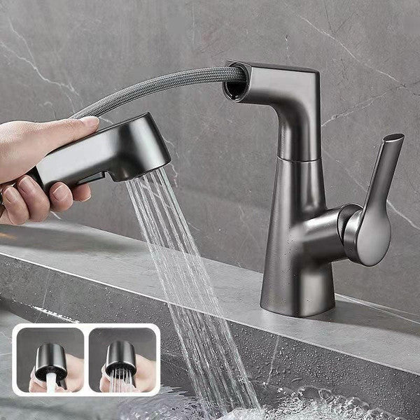 Adjustable Bathroom Shower Head with Rotating Hand Spray