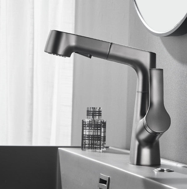 Adjustable Bathroom Shower Head with Rotating Hand Spray