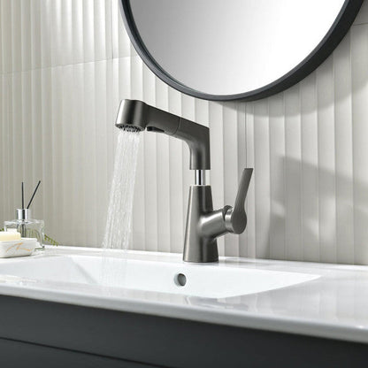 Adjustable Bathroom Shower Head with Rotating Hand Spray