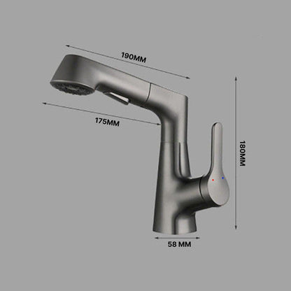 Adjustable Bathroom Shower Head with Rotating Hand Spray