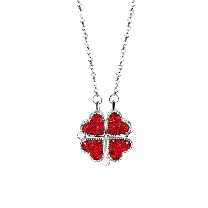 Lucky Clover Pendant Necklace for Ladies