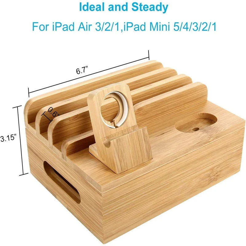 Eco Friendly USB Charger Dock with 5 Port Hub