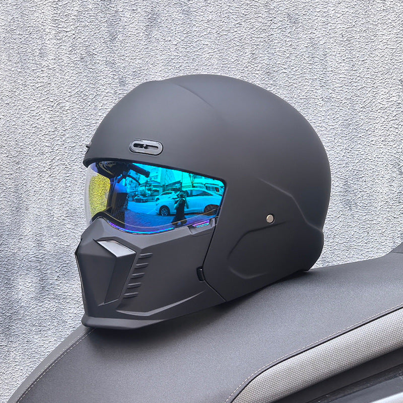 Classic Biker Motorcycle Helmet