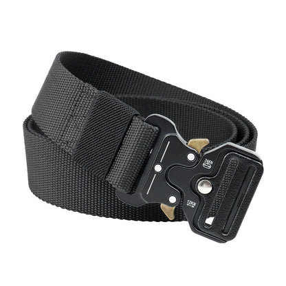 Durable Nylon Web Belt with Fast Release Metal Buckle - Fesara