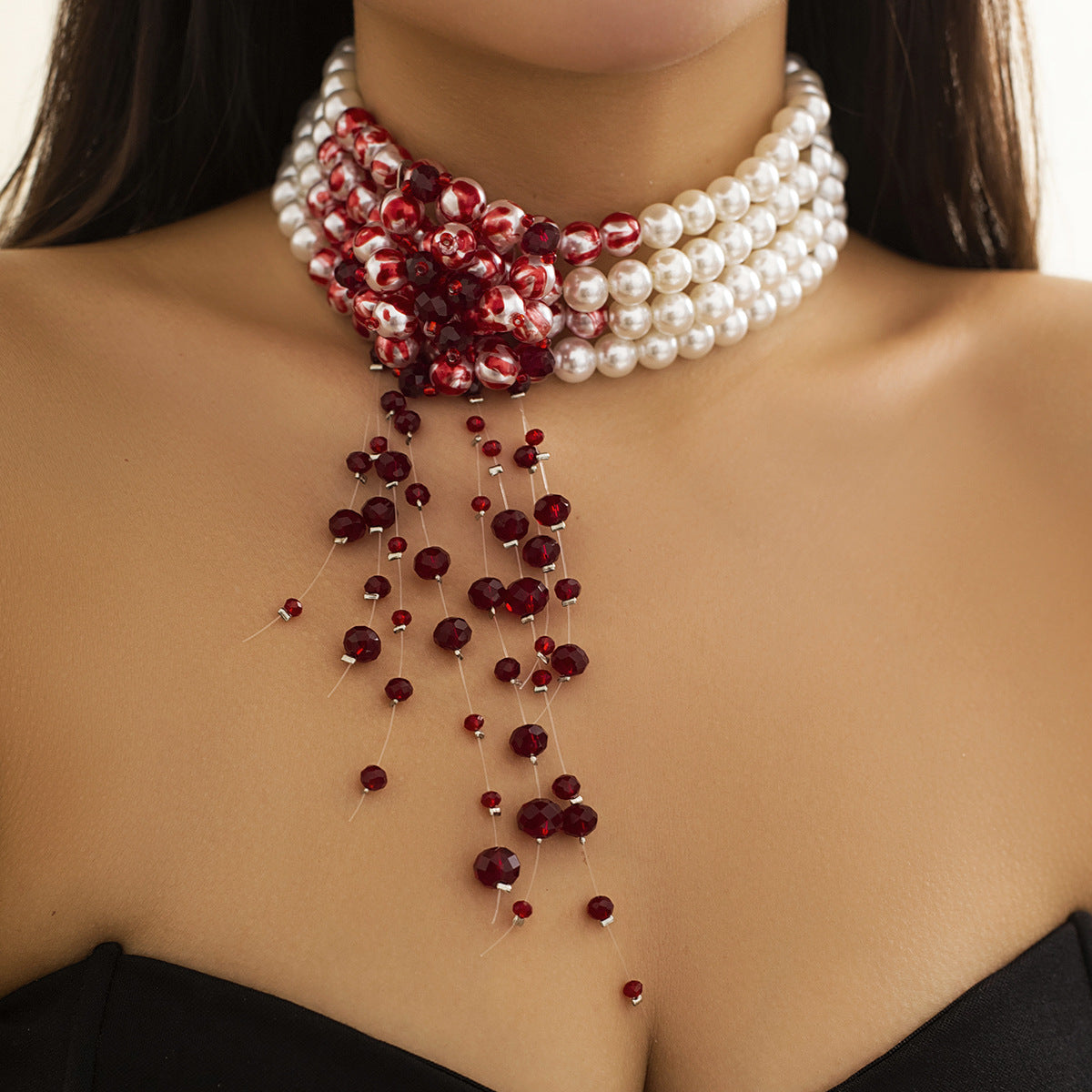 Spooky Chain Choker Necklace