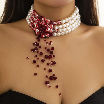 Spooky Chain Choker Necklace