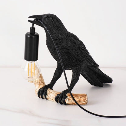 Compact Bird themed Desk Table Lamp for Bedroom