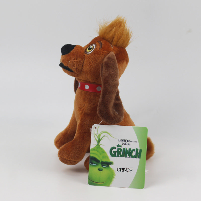 Soft Grinch Holiday Teddy Doll