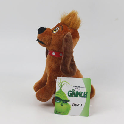 Soft Grinch Holiday Teddy Doll