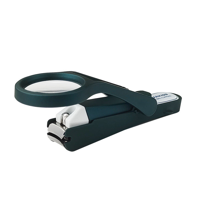 Professional 2X Magnifying Nail Cutter with Sharp Blades