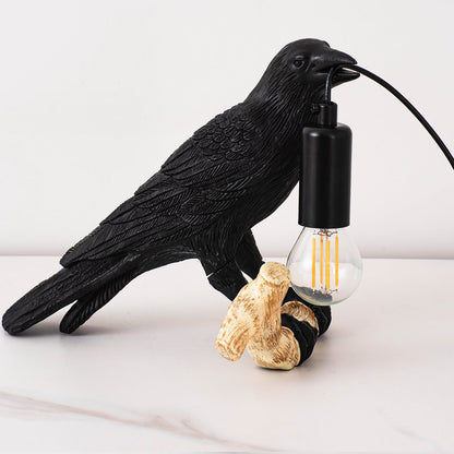Compact Bird themed Desk Table Lamp for Bedroom - Fesara