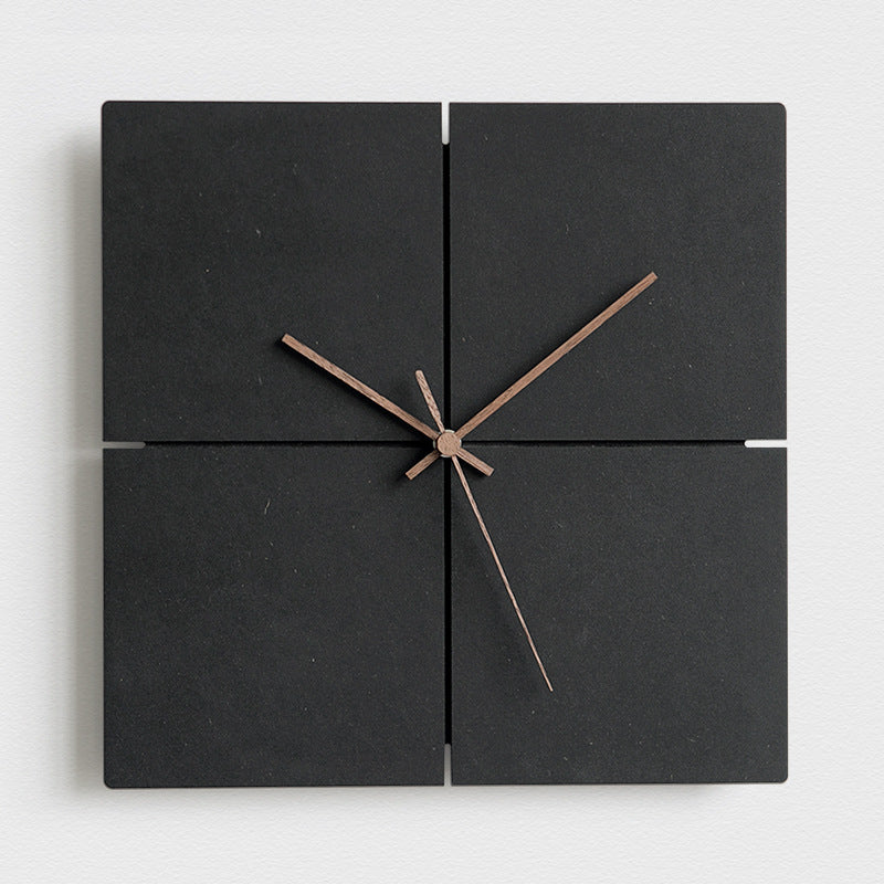Simple Quiet Large Wall Clock for Home Decor - Fesara