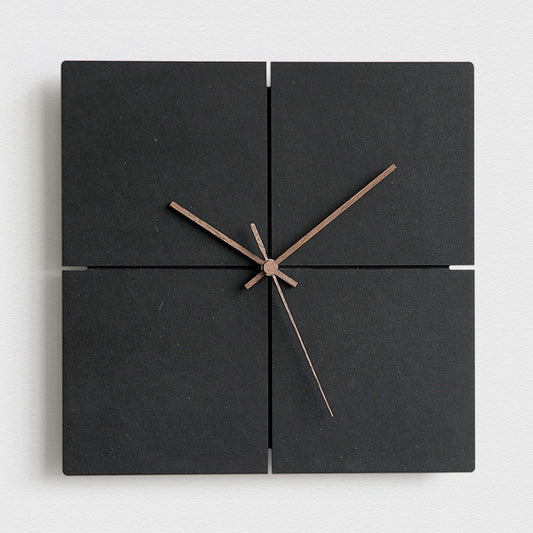 Simple Quiet Large Wall Clock for Home Decor - Fesara