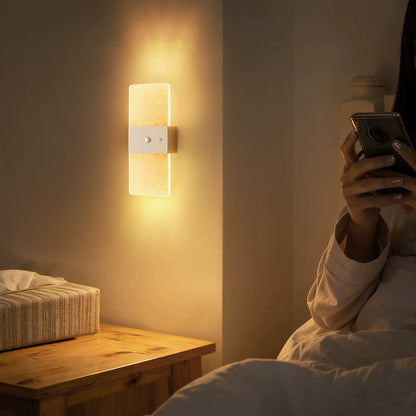 Wireless Motion Sensor Table Lamp, Rechargeable Night Light